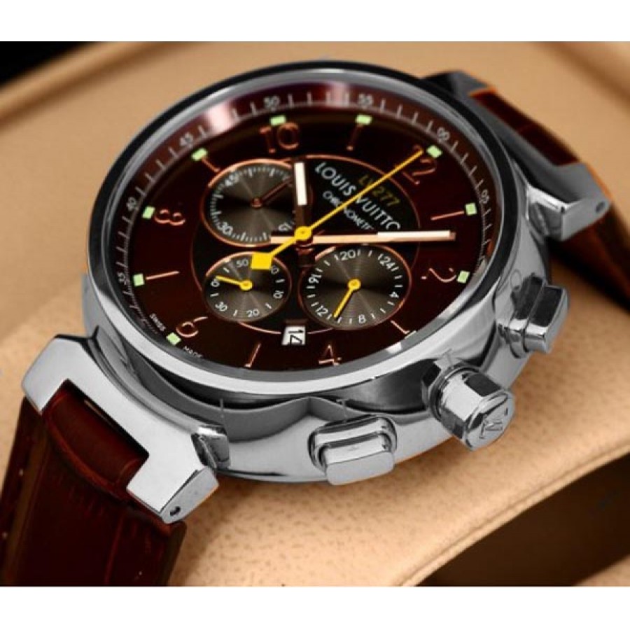 Louis Vuitton Tambour Chronograph Red